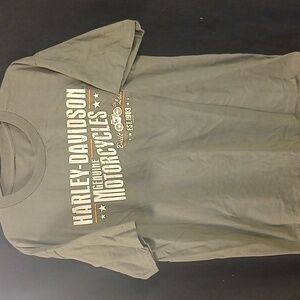 Harley Davidson motor cycle Gillette WY mens t-shirt